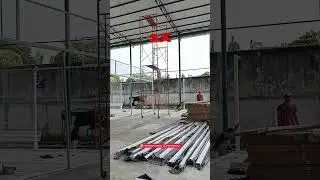 Instalasi lapangan padel palembang 3 #court #padel #palembang