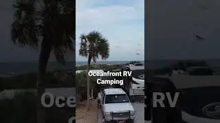 Best Oceanfront RV Camping! ☀️🌊✨ #staugustine #staugustineflorida #familytravelvlog