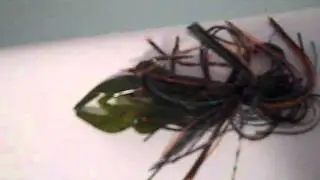 Santone Swim Jigs and how different trailers work in the water