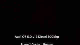 Audi Q7 6.0 v12 500bhp Custom Remapped By DC Remapping Uk. www.custom-remaps.com