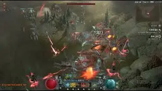 血霧亡靈大軍暗影屍爆死靈 測試版  d4 necromancer build