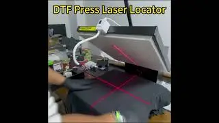 Heat Press Laser Alignment, Positioning Tool for T-Shirt & Hat Press #heat press #tshirt printing