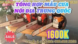 TỔNG HỢP C&Aacute;C MẪU M&Aacute;Y CƯA NỘI ĐỊA TRUNG V90, SL90 & HUPAI | H&Agrave;NG CH&Iacute;NH H&Atilde;NG C&Ocirc;NG TY
