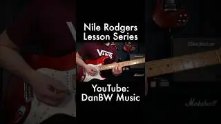 Nail that sync&rsquo;d delay in Let&rsquo;s Dance! #guitar #guitarist #guitarplayer #guitarlesson #nilerodgers