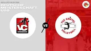 DM U20 Grafing 2022 - Halbfinale - VC Dresden vs TuS Kriftel