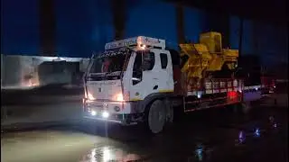 Apex Industries pvt Ltd, today loading AWM-6 Paver finisher from North East, Tripura, lower price.