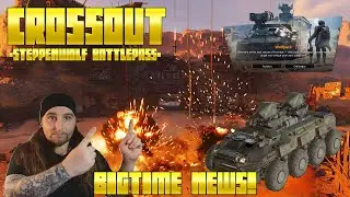 CROSSOUT - STEPPENWOLF Battlepass - BIGTIME News! (SECRET ENDING)