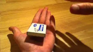 Magie: schwebende Streichholzschachtel Zaubertrick - Anleitung Zaubertrick mit Schachtel die schwebt