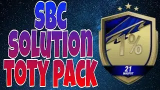 SBC SOLUTION GOLD TOTY PACK / MAD FUT 21