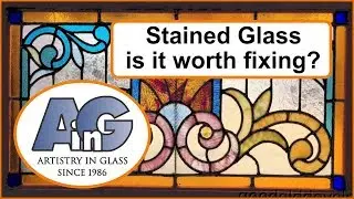 Restoring antique stained glass - is it worth it?