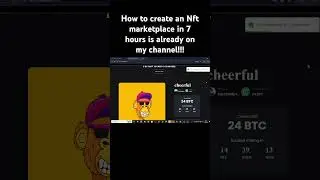 How to create an NFT marketplace with Admin Dashboard in 7 hours!!! #programming #fullstackdeveloper