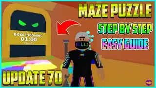 Void Castle Maze Puzzle - Step by Step Guide - Ghost Simulator Roblox