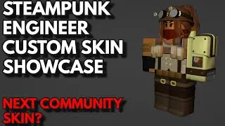 STEAMPUNK ENGINEER SKIN SHOWCASE | ROBLOX Tower Defense Simulator