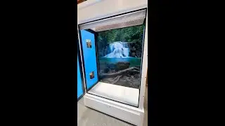 Ever See An Aviary With Blinds? #short #bird #aviary