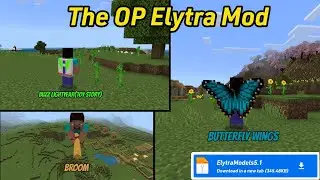 Minecraft Pocket Edition Elytra Models Mod | Mediafire download