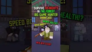 🌿НОВЫЙ КЛАСС ОХОТНИКА НА КРУПНУЮ ДИЧЬ!🌿 #roblox #robloxshorts #survive99nightsintheforest
