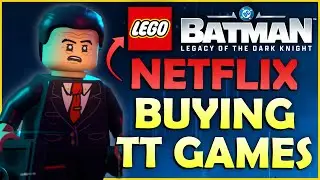 Netflix приобретает TT Games и новый взгляд на злодеев LEGO Batman: Legacy of the Dark Knight!