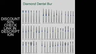 5pcs/pack  FG Dia 1.6MM Dental Drills High Speed Handpiece Diamond Bur All Series Teeth Whitening De