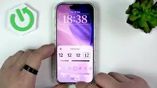 Как изменить стиль, размер и цвет часов на экране блокировки iPhone 17