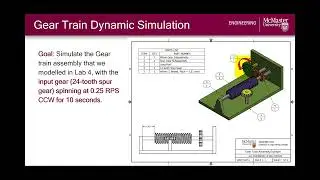 Tutorial 5A.2 - Dynamic Simulation in Autodesk Inventor (Gear Train Example)