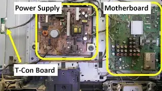 Repair Sony Bravia LCD TV Screen Problem - Red Light is Blinking 8 Times