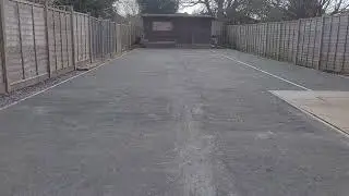 150m&sup2; of screeded grano dust, ready for artificial lawn install