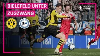 Borussia Dortmund II – Arminia Bielefeld, Highlights mit Live-Kommentar | 3. Liga | MAGENTA SPORT