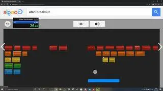 Google Atari Breakout || 58 Seconds
