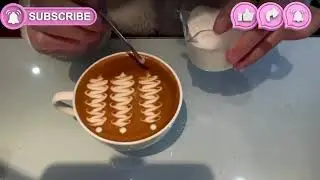 I Should Probably Get a Life &mdash; But This Pour Though!  #latteart #coffeeart #baristaskills