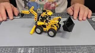 Lego 42197 Backhoe Loader assembly
