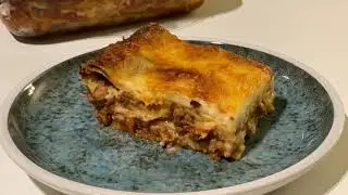 Lazanya Tarıfı / hamuruyla, beşamel sosuyla ve bolonez sosuyla tam tarif