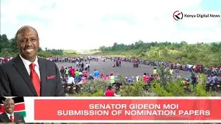 LIVE: Gideon Moi submits Nomination Papers at IEBC County Offices in Kabarnet