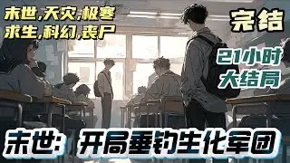 【21小时完结】《末世：开局垂钓生化军团》陨石坠落，末世降临，丧尸狂潮。穷学生陈小刀买彩票中一亿大奖，本以为可以逆袭成高富帅，迎娶白富美，从此走上人生巅峰，却无比悲催的迎来了世界末日。｜#末世#重生
