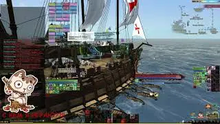 Archeage| Моя кп |  Пьяный маг дыхнул на кракена.