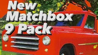 Новый набор Matchbox Cars 9 Pack Ford Chevy Porsche Honda Aston Martin Mercedes Benz