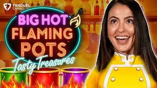 Online Debut of Big Hot Flaming Pots with Lady Luck HQ 🌶️