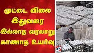 Egg Price Hike | Price Increase | முட்டை விலை இதுவரை இல்லாத வரலாறு காணாத உயர்வு