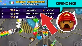 GRINDING FOR TOP 1 ITALY?!! (BTD BATTLES)
