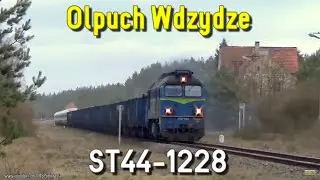 ST44-1228 Power - przelot przez Olpuch Wdzydze // ST44-1228 powering through Olpuch Wdzydze