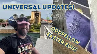 Universal Updates! HHN EASTER EGGS! Dr. Oddfellow Returning? New F&F Roller Coaster Construction
