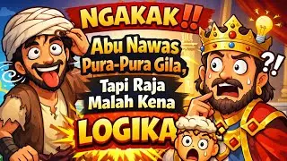 NGAKAK‼️ Abu Nawas Pura-Pura Gila, Tapi Raja Malah Kena LOGIKA 🤯