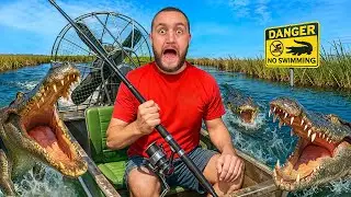 Hunting For Alligators In The Florida Everglades!
