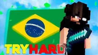 Tentei ser o JOGADOR mais TRYHARD do BedWars