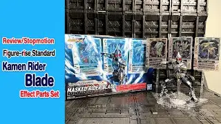 Figure-rise Standard Kamen Rider Blade Effect Parts Set [Review/Stop Motion]