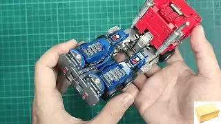 Transforming Optimus Prime with GX-60 & SPS-41 Upgrade Kit | Studio Series (SS102)
