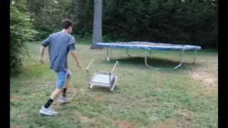 HARD BACKYARD OBSTACLE COURSE CHALLENGE!!!