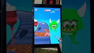 Teeth run game handcame gameplay #게임 #puzzle
