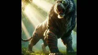 Hybrid image video #tiger #fusion #lion #hulk #animals #hybrid #motivation #hybrids #art #anime