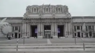 Virus measures cause confusion at Milan station