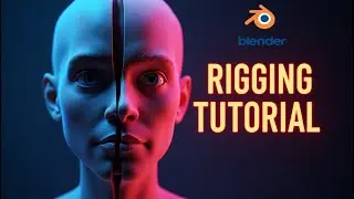 Blender Character Rigging Tutorial | Human Body & Face Rig for Animation (Beginner Guide)